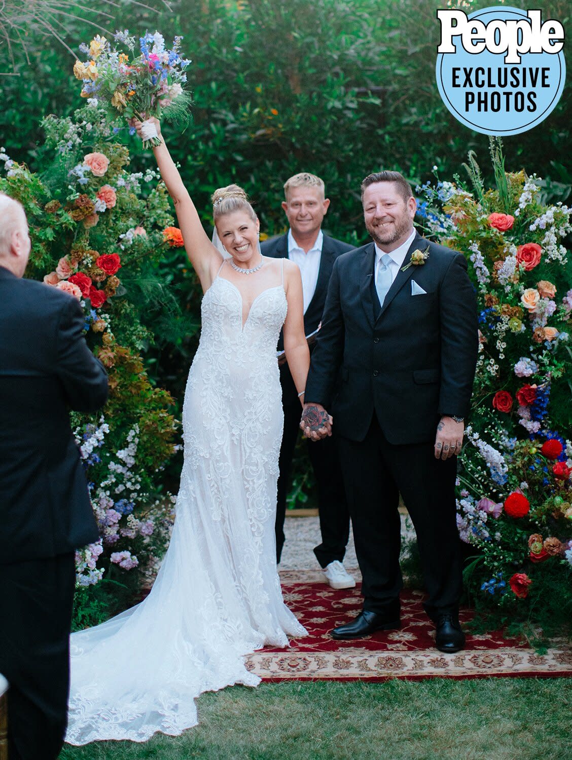 Jodie Sweetin Mescal Wasilewski wedding July 30, 2022 Malibu, California