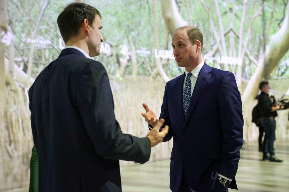 <p>Belinda Jiao - WPA Pool/Getty</p> Prince William attends event celebrating The Earthshot Prize Launchpad in London on March 11, 2024