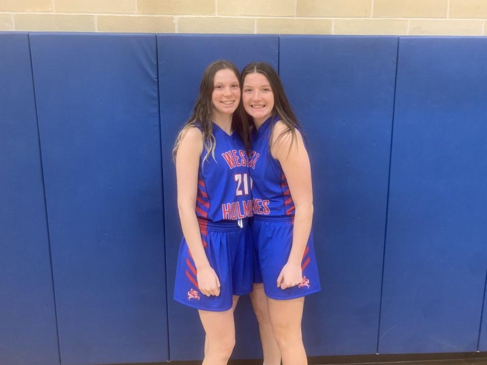 West Holmes' sisters Melanie and Nealie Fair