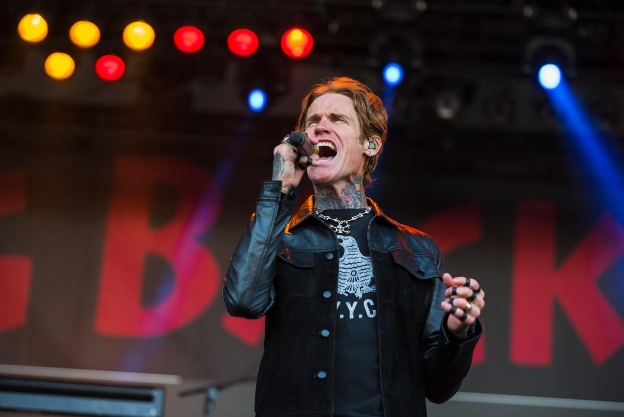 Buckcherry performs at Summerfest's Briggs & Stratton Big Backyard on Saturday, July 8, 2023.