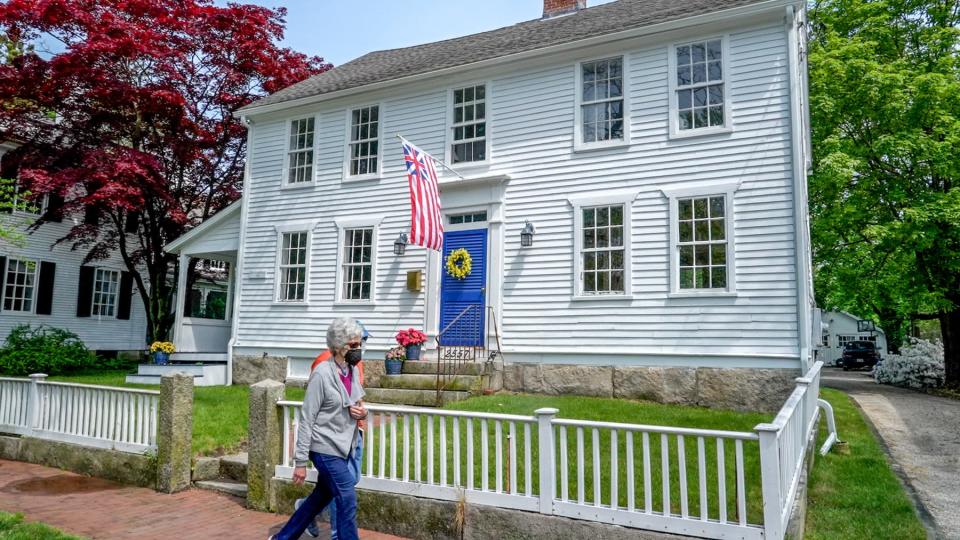 A historic home at 2557 Kingstown Road in South Kingstown's Kingston village, which was known as "Little Rest" in Colonial times.