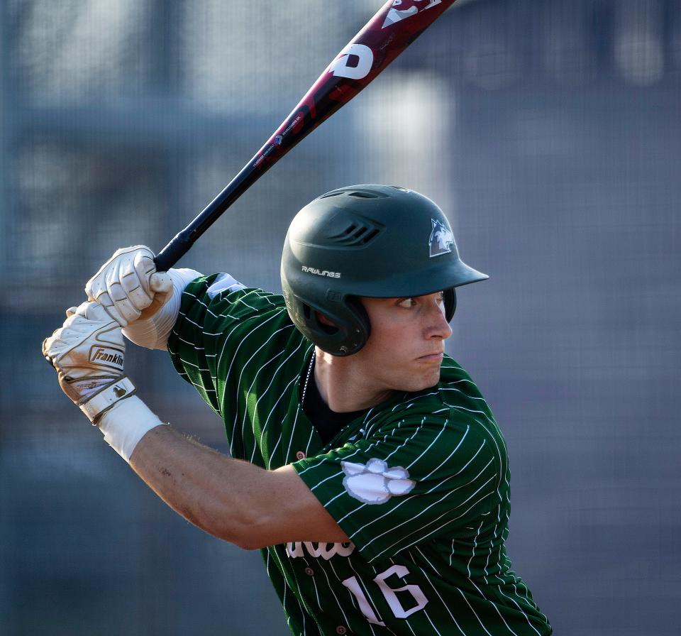 North shortstop Cameron Decker batted .447 with 12 home runs during his senior season. He is the Courier & Press All-Metro Player of the Year.