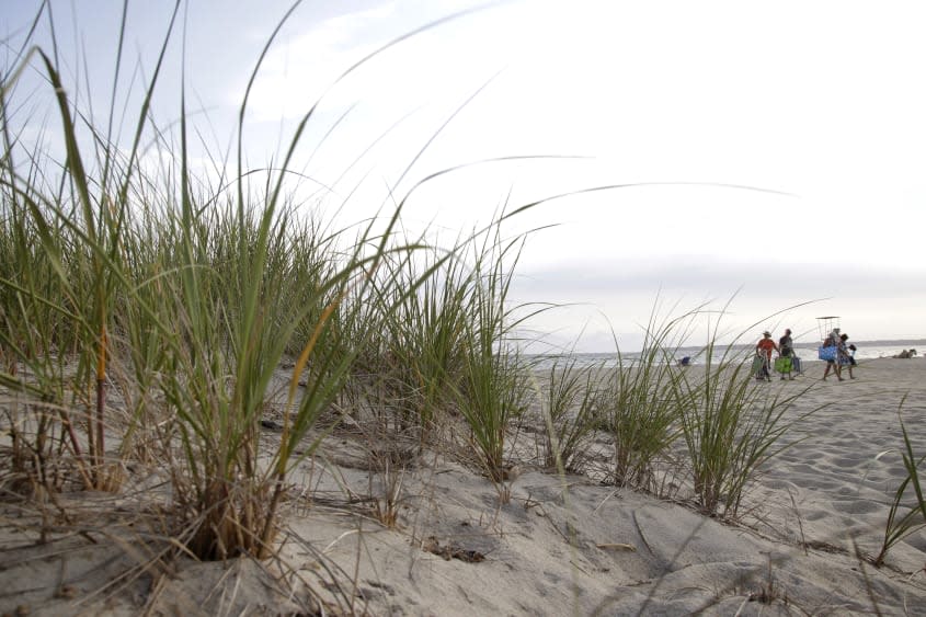 A beach in Massachusetts.