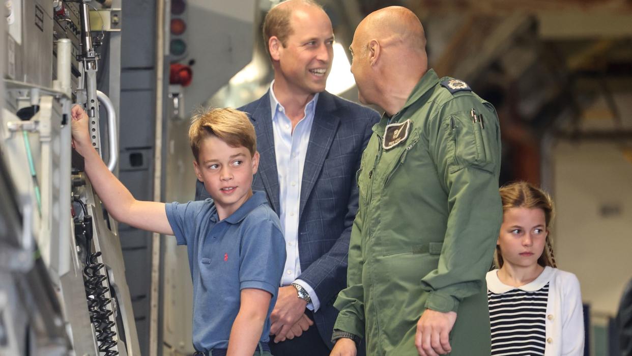 Prince George has reportedly taken his first flying lesson