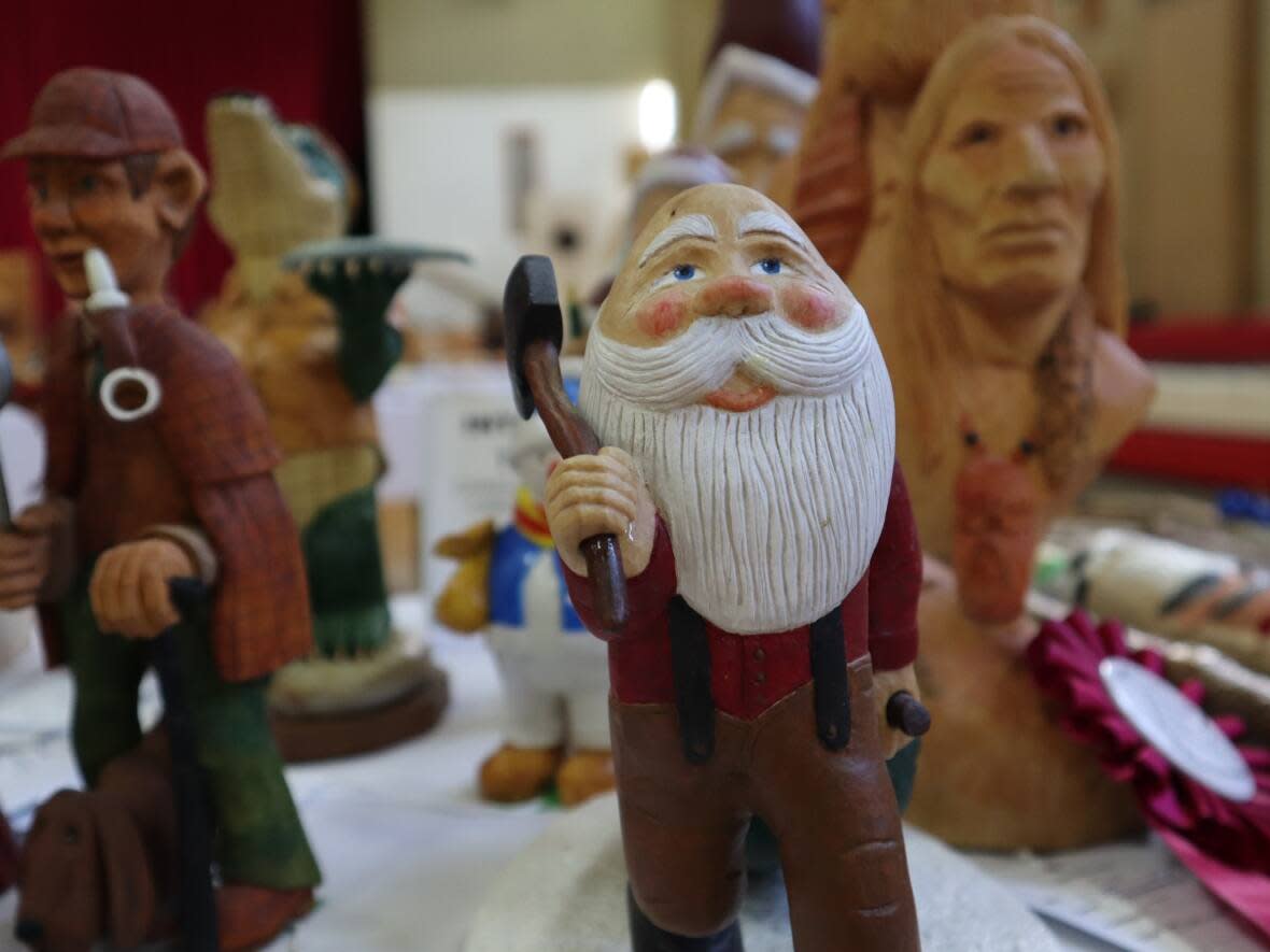 The 15th annual New Brunswick Wood Carving Competition has returned after a two-year hiatus. (Lars Schwarz/CBC - image credit)