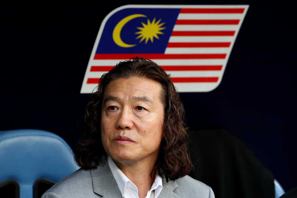 Malaysia national football head coach Kim Pan-gon during the AFC Asian Cup.