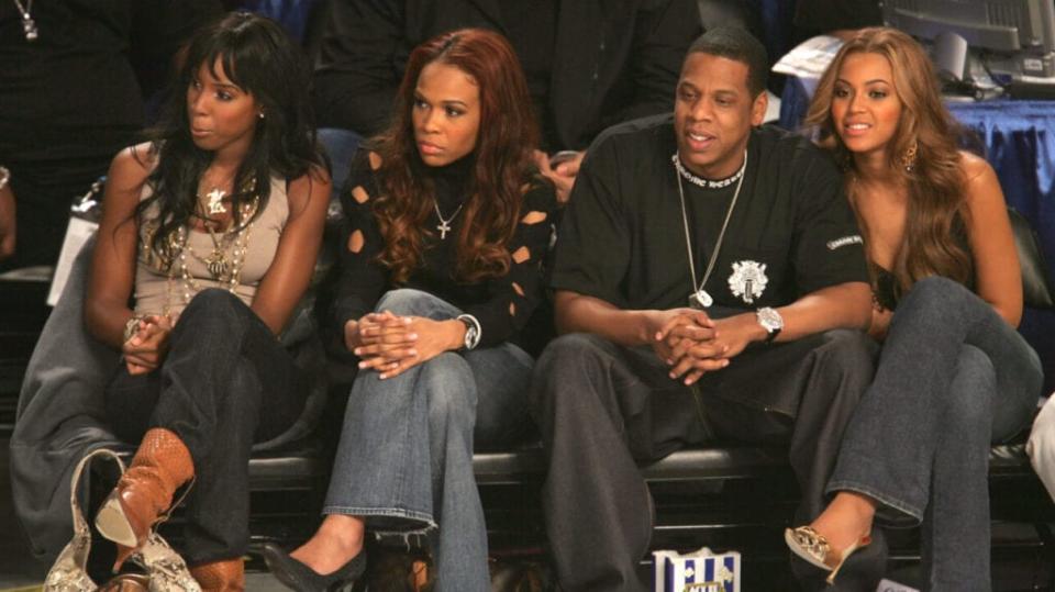 Kelly Rowland, Michelle Williams, Jay Z, and Beyonce Knowles, theGrio.com