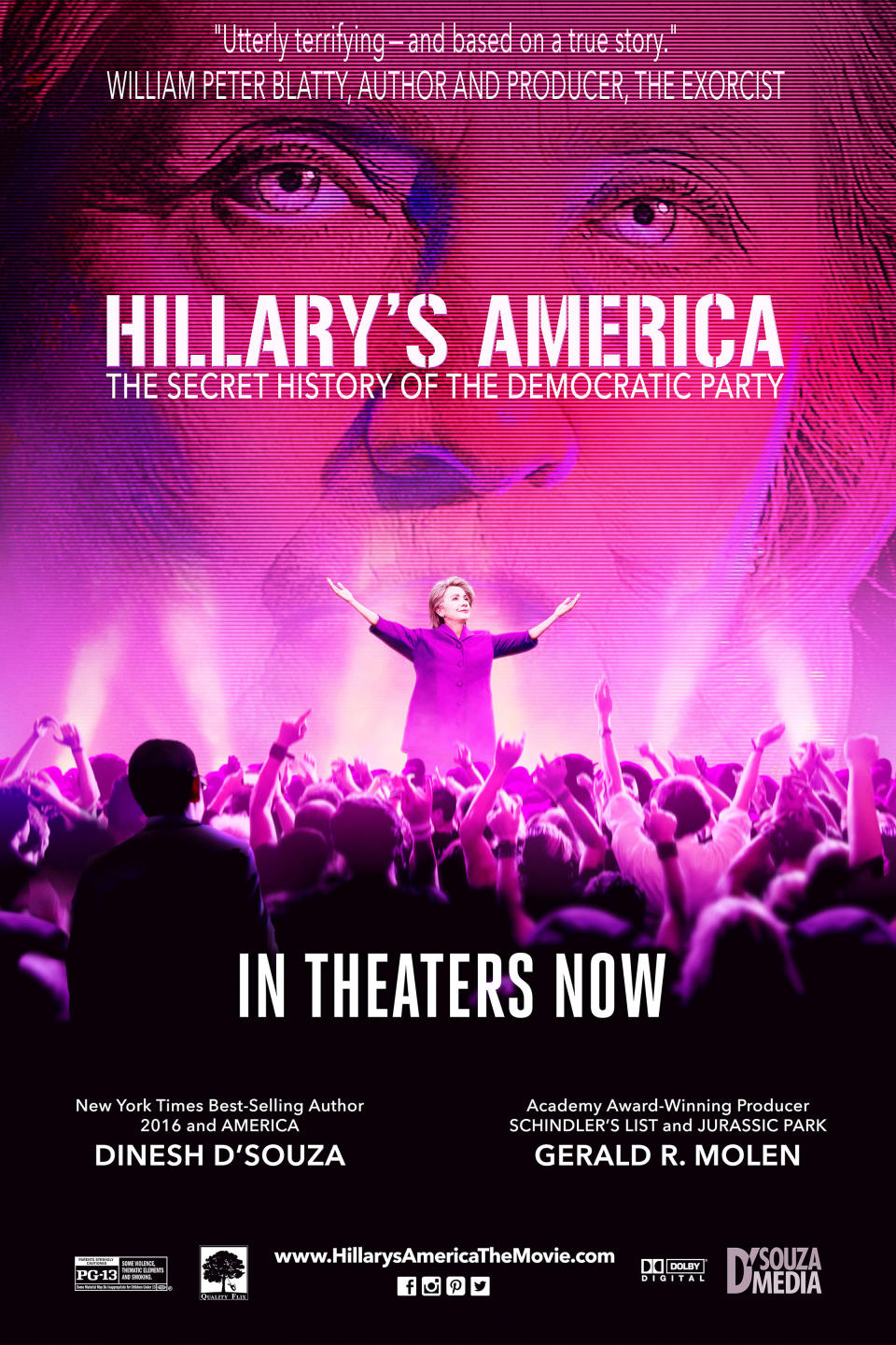 Poster for "Hillary's America: The Secret History of the Democratic Party"