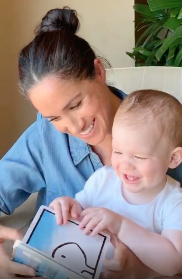 The Duke and Duchess of Sussex released a video marking Archie's first birthday to support Save The Children (via Instagram)