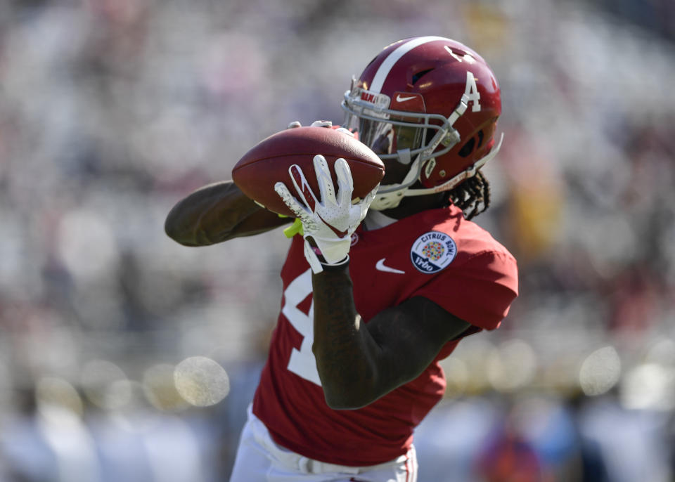 Alabama Crimson Tide wide receiver Jerry Jeudy 