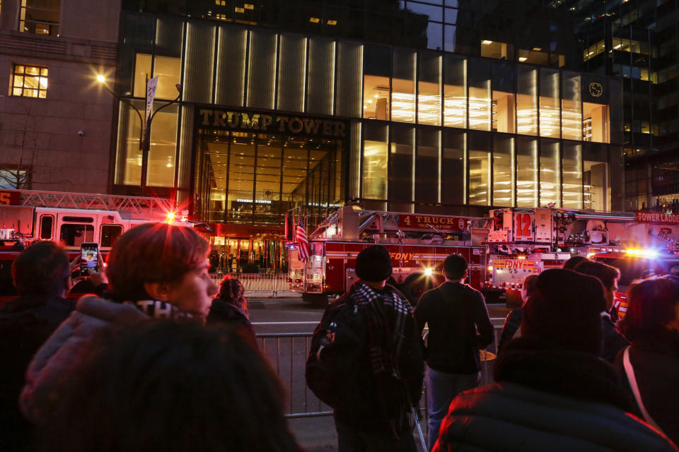 Fire breaks out on 50th floor of Trump Tower