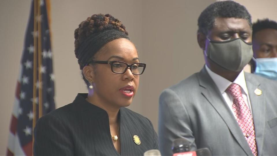 Orange-Osceola State Attorney Monique Worrell said Friday no charges will be filed against the Orange County deputy who shot and killed Salaythis Melvin outside the Florida Mall in August 2020.