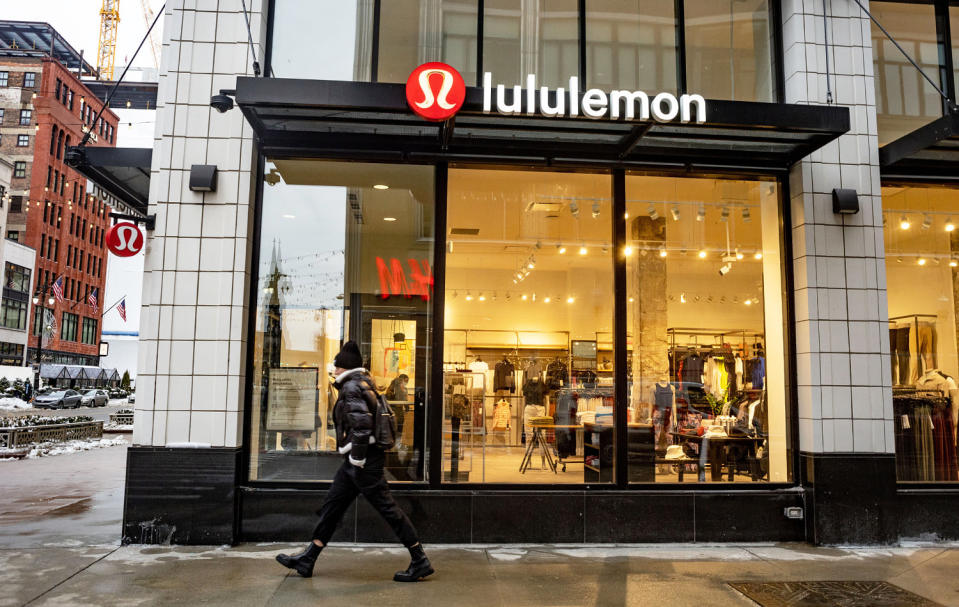 Lululemon in downtown Detroit. (Stephen Zenner / Getty Images)