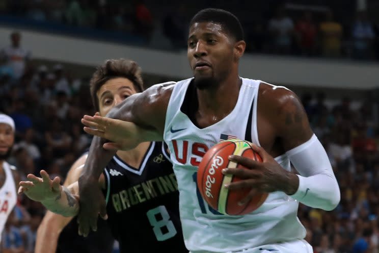 Paul George said his Olympic experience boosted his confidence. (Getty Images)