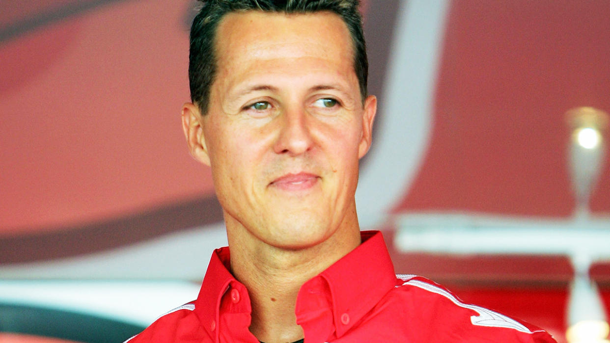 Michael Schumacher, pictured here at the Italian F1 Grand Prix in 2005.