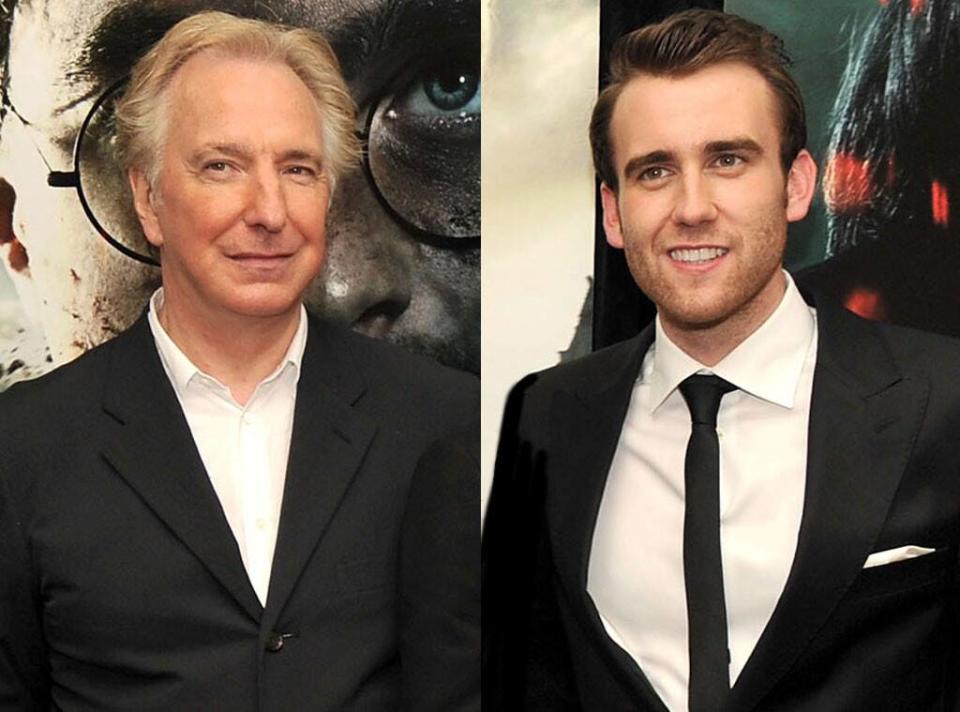 Alan Rickman, Matthew Lewis