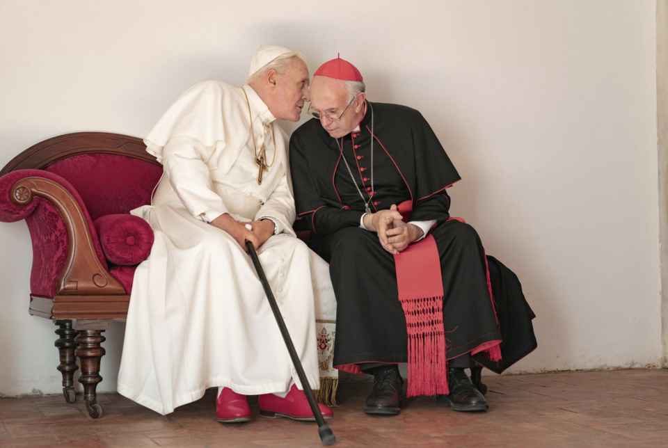 "The Two Popes" received plenty of rave reviews at Toronto International Film Festival.