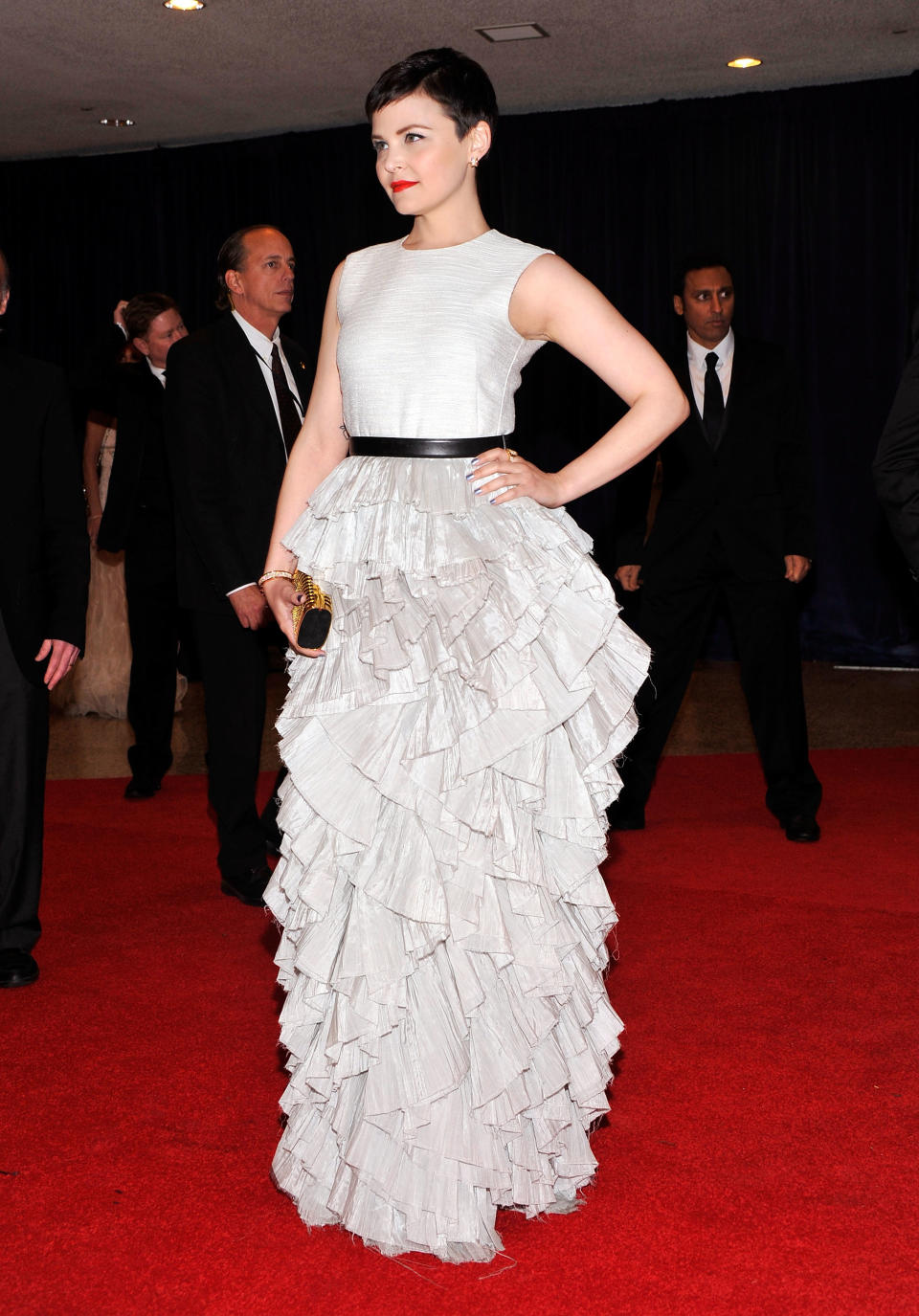 WASHINGTON, DC - APRIL 28: Ginnifer Goodwin attends the 98th Annual White House Correspondents' Association Dinner at the Washington Hilton on April 28, 2012 in Washington, DC. (Photo by Stephen Lovekin/Getty Images)