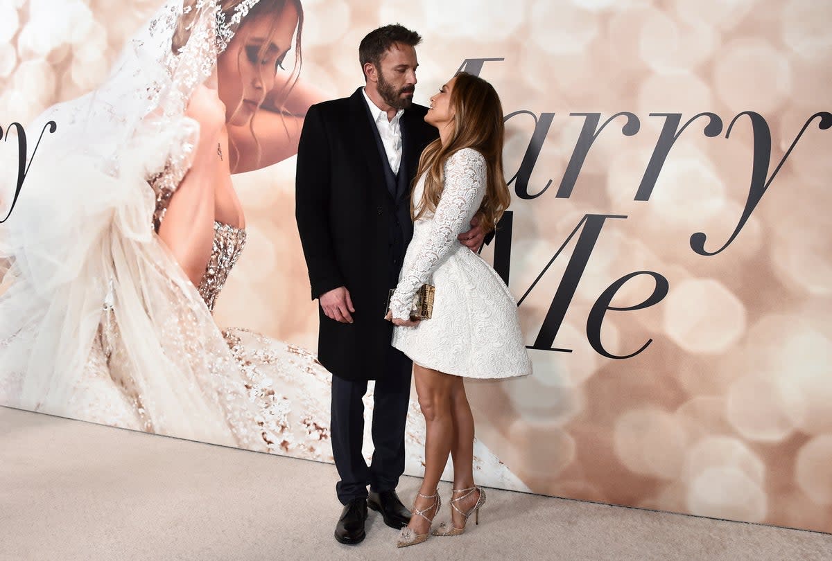 Jennifer Lopez and Ben Affleck ‘cried to each other’ at low-key wedding ceremony (Jordan Strauss/AP) (AP)