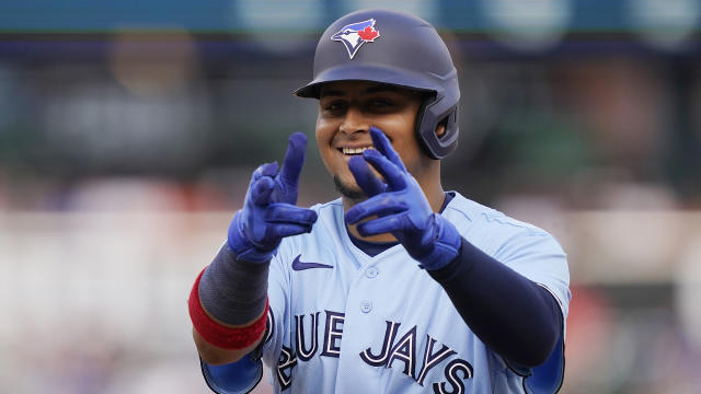 theScore on X: Blue Jays top prospect Gabriel Moreno could make