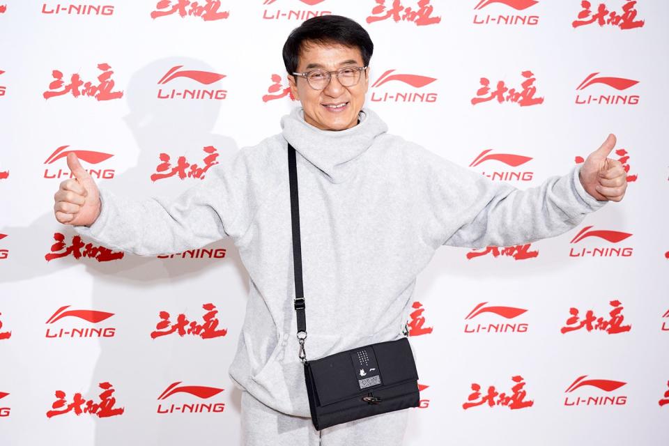 Jackie Chan attends the Li-Ning Menswear Fall/Winter 2020-2021 show as part of Paris Fashion Week on January 18, 2020 in Paris, France. (Photo by Francois Durand/Getty Images)