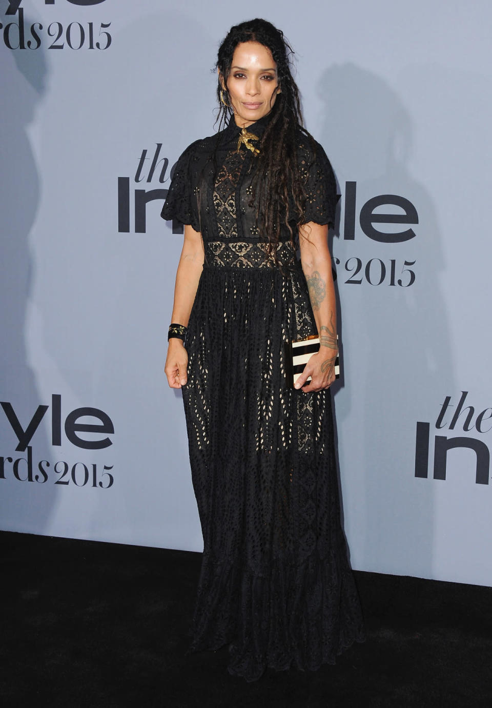 Lisa Bonet in Valentino at the 2015 InStyle Awards