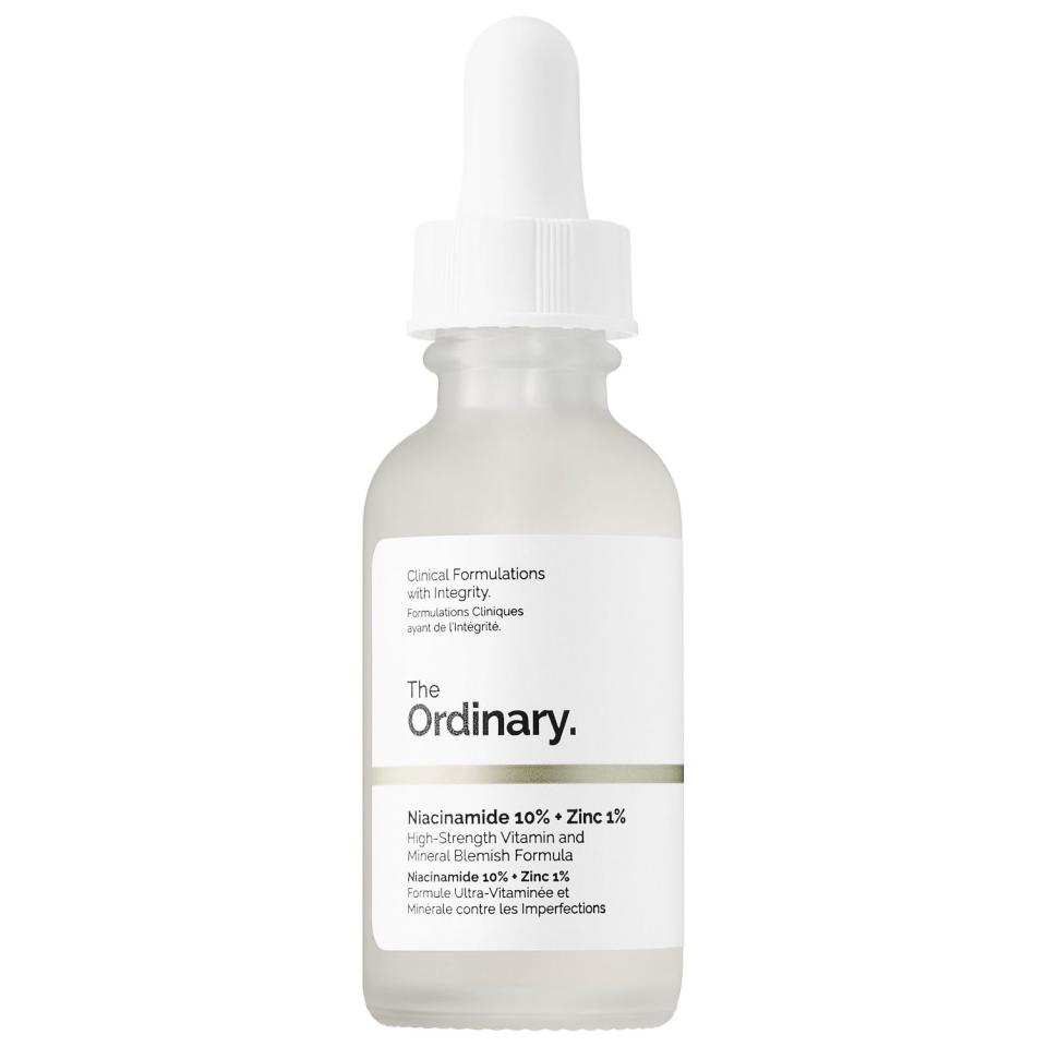 2) The Ordinary Niacinamide 10% + Zinc 1%