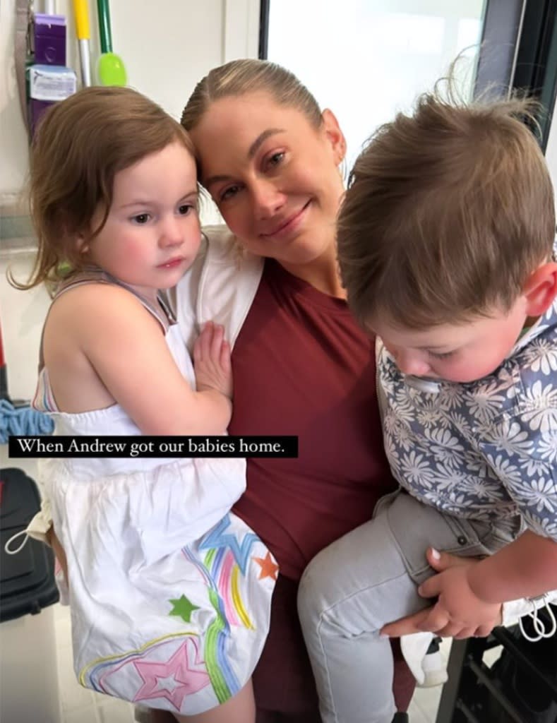 Shawn Johnson Cries Over Nashville Elementary School Shooting While Hugging 2 Kids