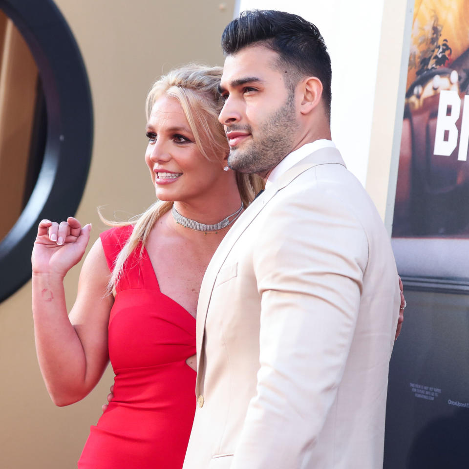 (FILE) Britney Spears Is Engaged to Sam Asghari After Nearly 5 Years Together