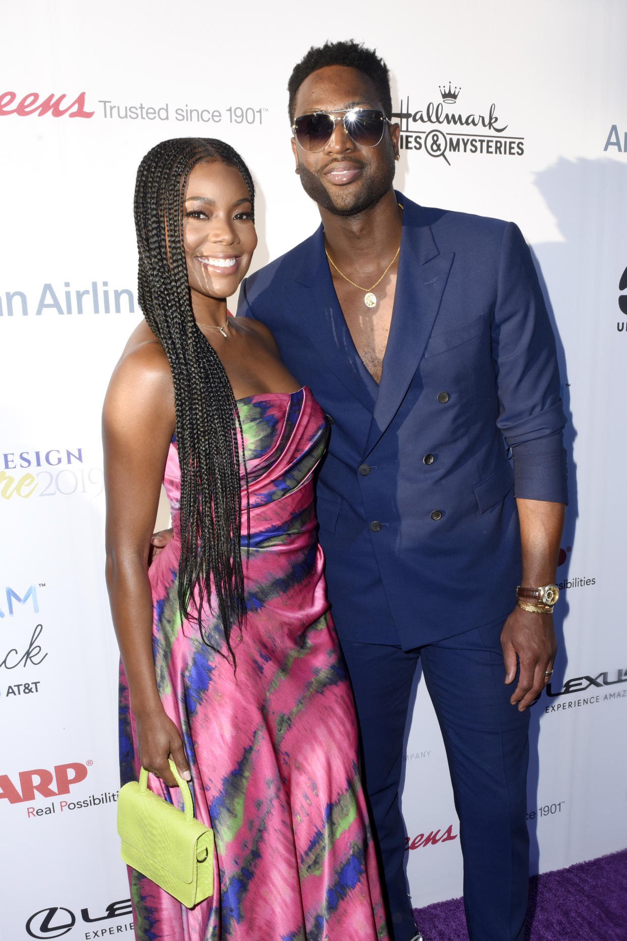 Gabrielle Union wished her husband Dwyane Wade a happy 38th birthday. (Photo: Vivien Killilea/Getty Images for HollyRod Foundation)