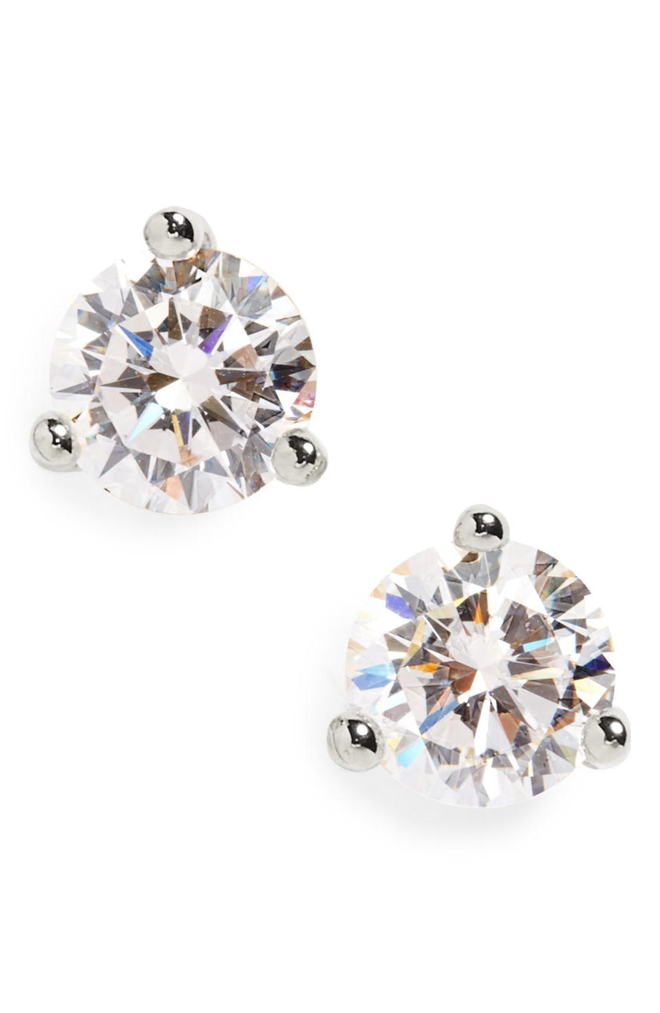 Nordstrom Round Cubic Zirconia Earrings