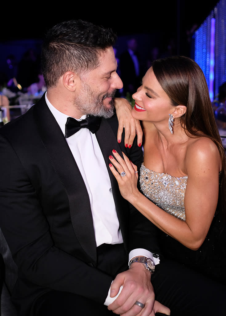 Joe y Sofía siempre lucen muy acaramelados. Getty