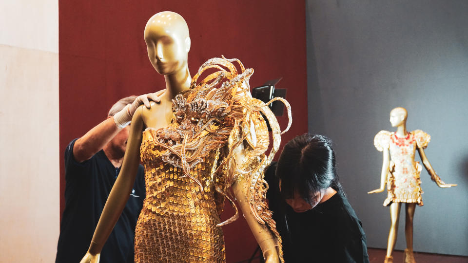 The best looks from designer Guo Pei's collection at the Asian ...