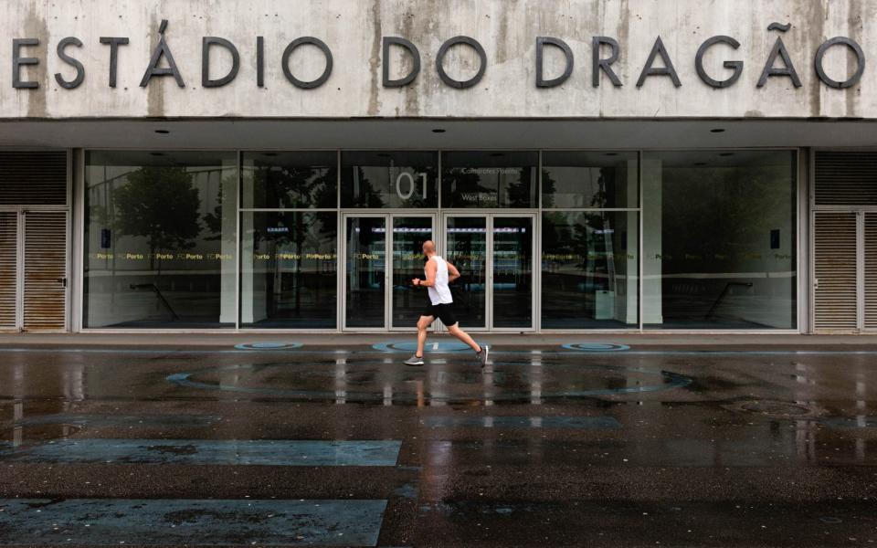 The Estadio do Dragao in Porto where thousands of English football fans will be arriving for the Champions League Final on May 29th - JOSE COELHO/EPA-EFE/Shutterstock