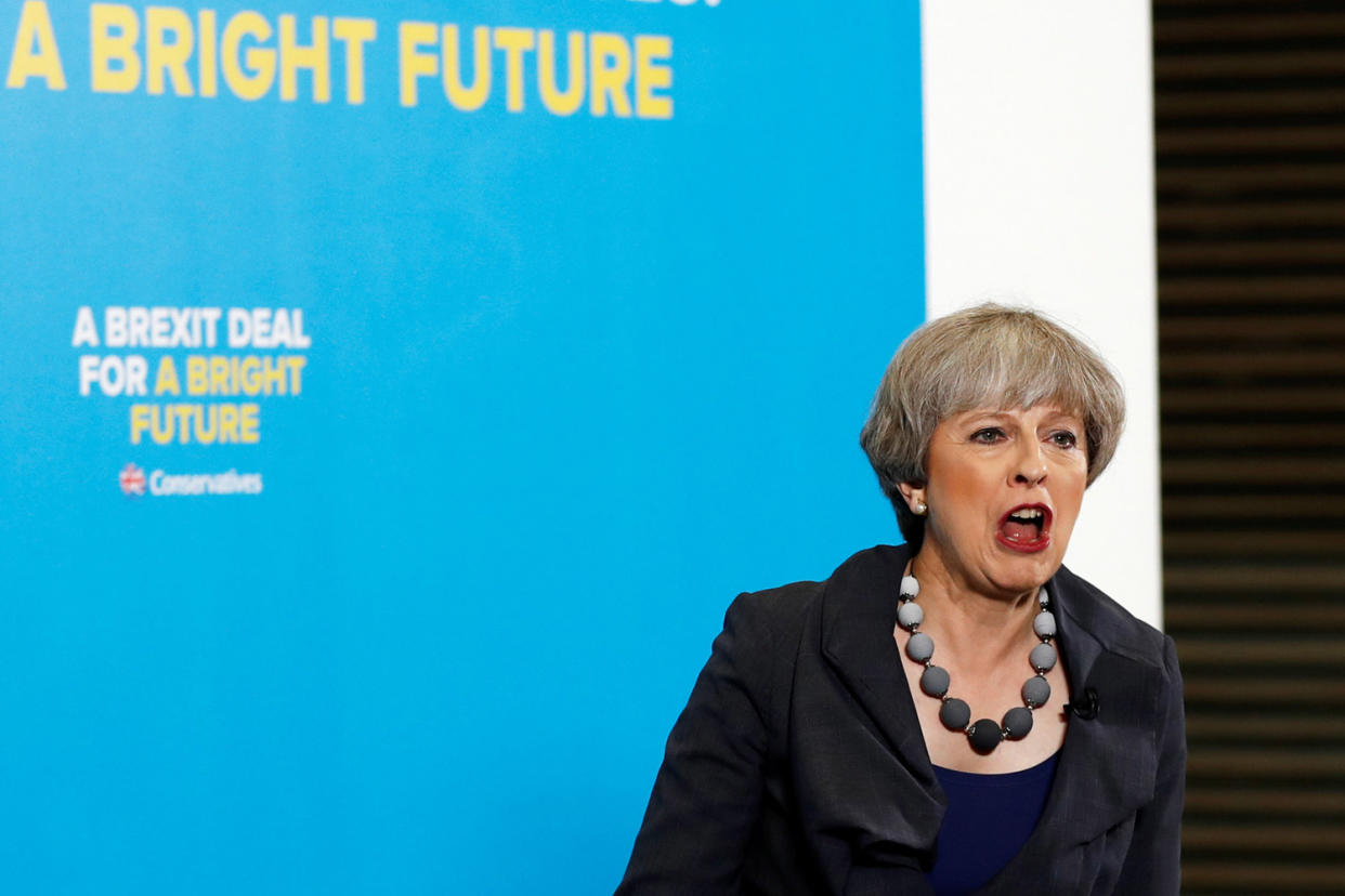 Findings: Internet users also often search 'How tall is Theresa May?': AFP/Getty Images