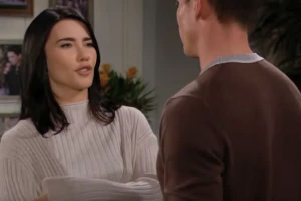 Steffy insists that Hope played with Thomas’s emotions. And she’s not as innocent as she wants everybody to believe. That she is just a Logan like her mother.