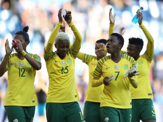 South Africa wave goodbye to the Women's World Cup (Getty Images)