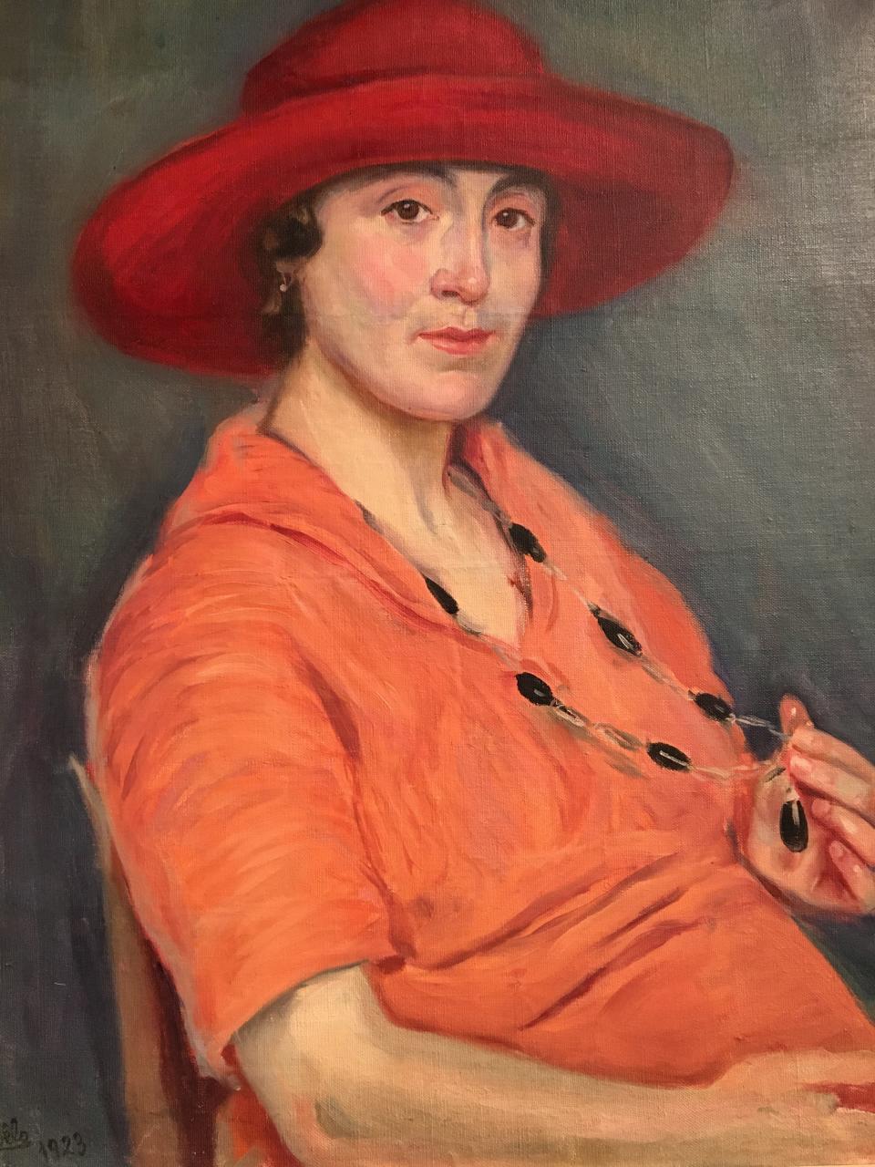 Maria Josefina Correia Rebelo (The Painters Wife) (oil)