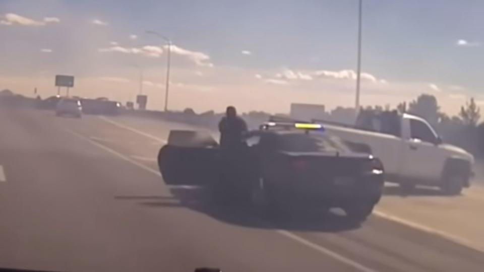 Watch Police Hold Nothing Back To Chase Down A Cop Killer