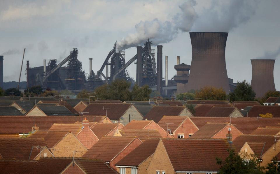 Tata Steel processing plant in Scunthorpe - Christopher Furlong/Getty Images