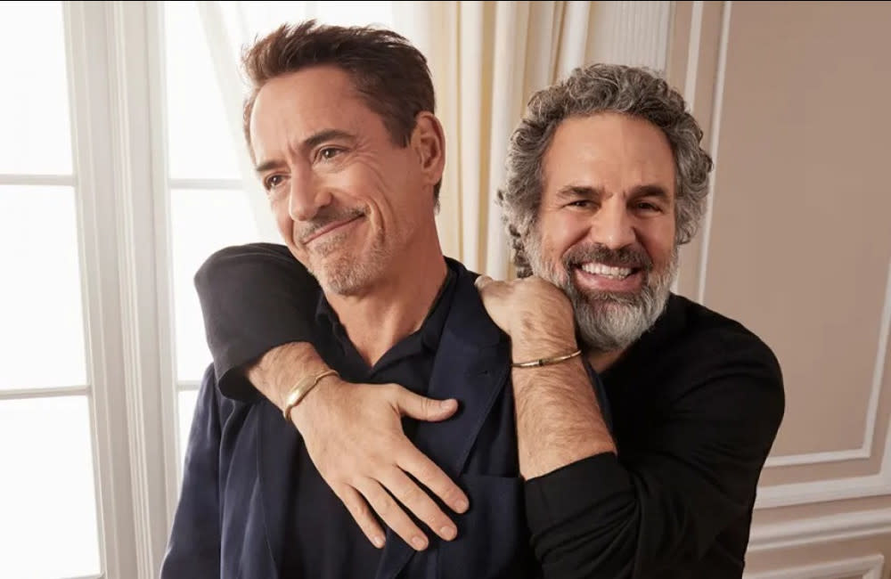 Robert Downey Jr., Mark Ruffalo credit:Bang Showbiz