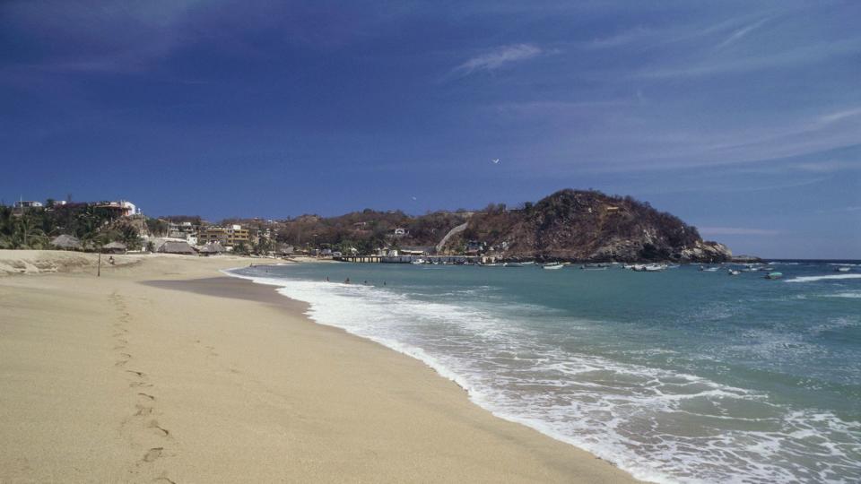 Playa Zipolite, near Puerto Angel, State of Oaxaca