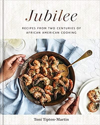 <p>In <span><strong>Jubilee: Recipes From Two Centuries of African American Cooking</strong></span> ($24), author Toni Tipton-Martin brings us into the kitchens of masters, teaching us how to make a host of savory and sweet dishes, like seafood gumbo, buttermilk fried chicken, pecan pie with bourbon, sweet potato biscuits, and so much more. I'm drooling just thinking about it.</p>