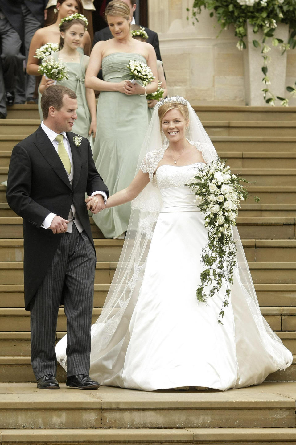 Wedding of Autumn Kelly and Peter Phillips in 2008