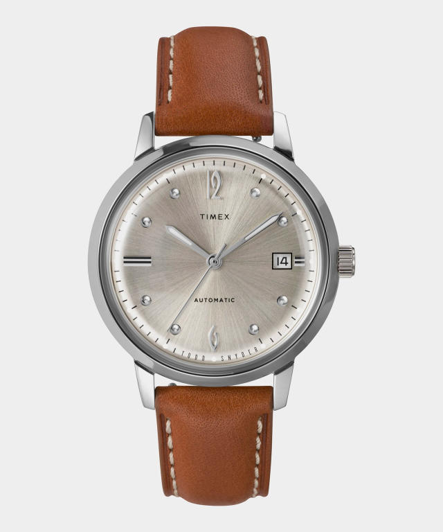 The New Timex x Todd Snyder Marlin Date Watch Is Giving Us Serious