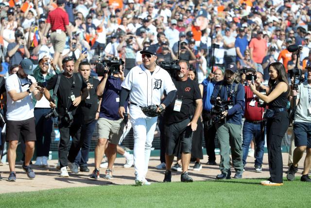 Miguel Cabrera's final game with the Detroit Tigers