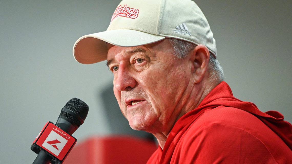 Fresno State football coach Jeff Tedford and the Bulldogs head into the 2022 season with 83% of its offensive production returning from a year ago, including quarterback Jake Haener.