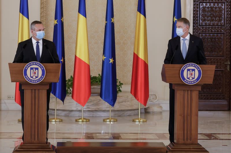 Romania's President Iohannis picks army general as prime minister