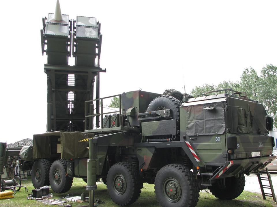 german man kat a1 patriot missile launcher truck