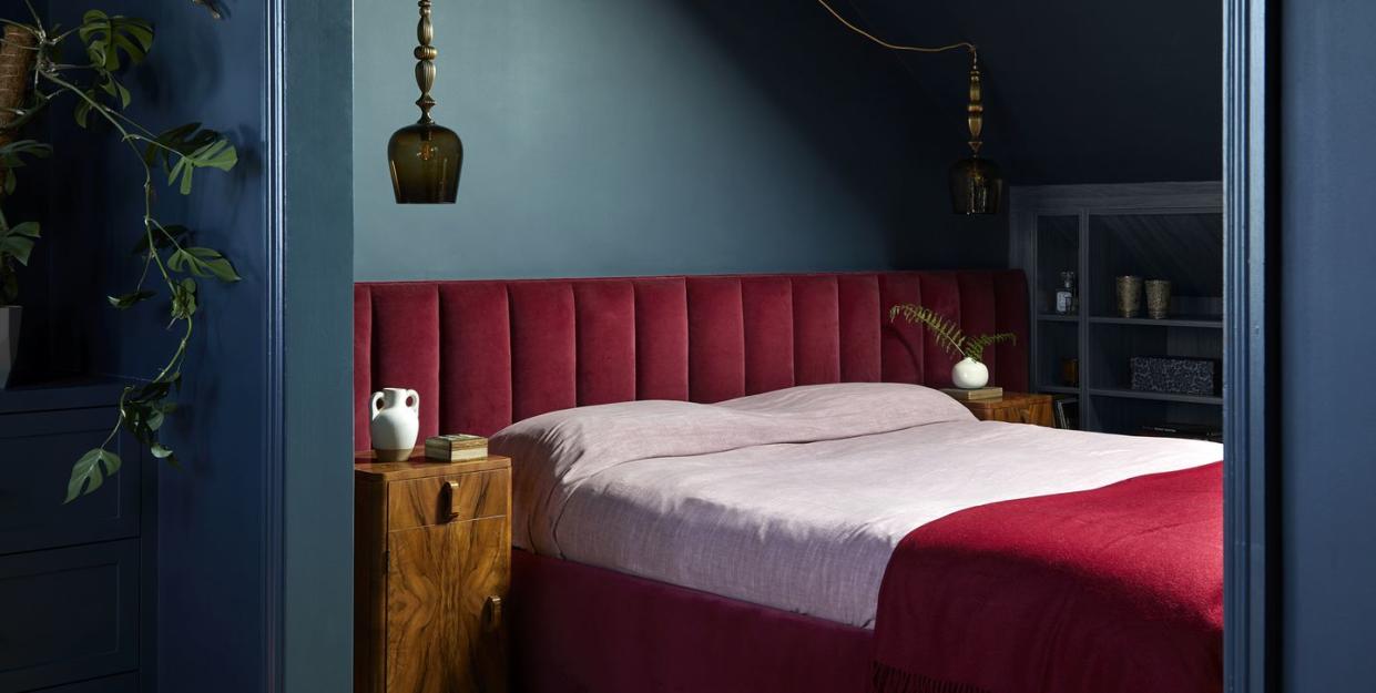 west london bedroom renovation jewel tones steam room ensuite luxurious colours